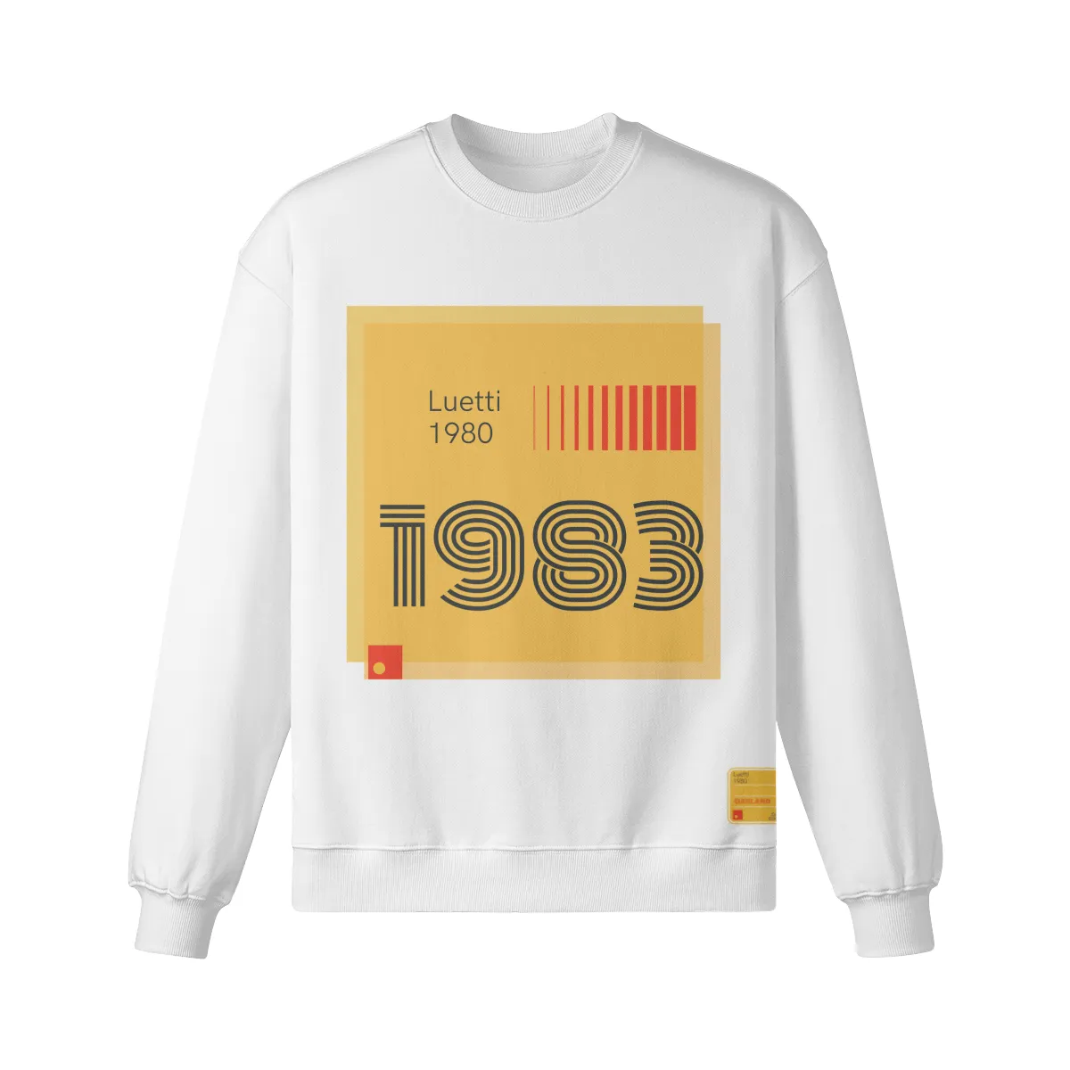 1983 Retro Drop Shoulders Sweatshirt