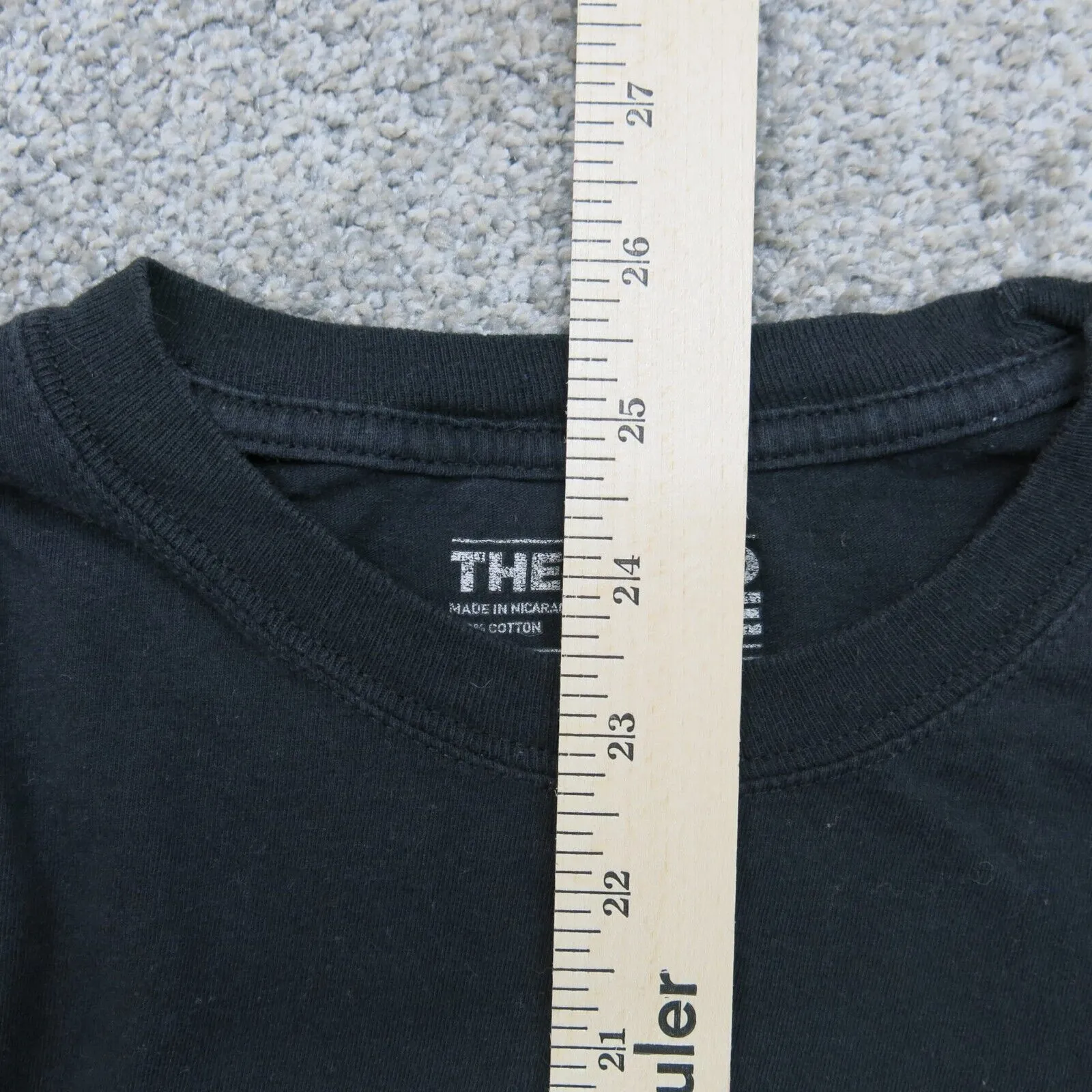 Adidas Men Pullover Sweatshirt Long Sleeves Crew Neck The Go To Tee Black Size S
