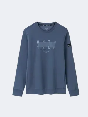 Anta  Men Training Sweatshirt Blue