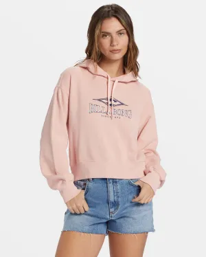 Billabong All Time Fleece Pullover Sweatshirt - DUSTY PEACH