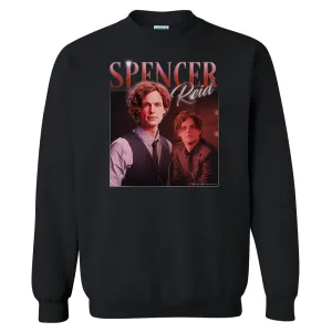 Criminal Minds 80's Spencer Reid Fleece Crewneck Sweatshirt