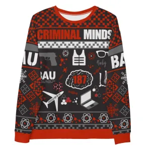 Criminal Minds Icon Mashup Holiday Sweatshirt