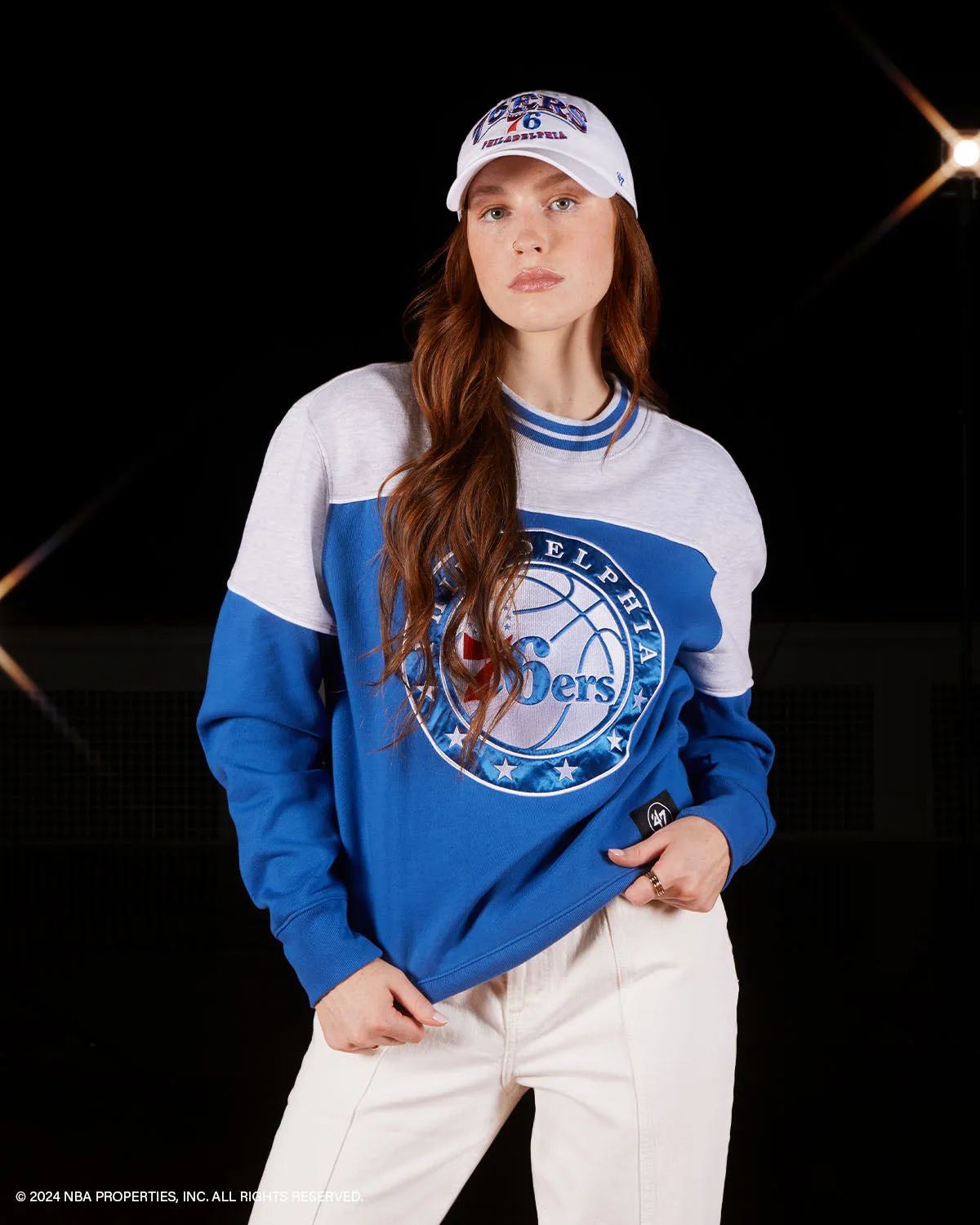 DENVER NUGGETS SATIN LOCK '47 BRYSON CREW