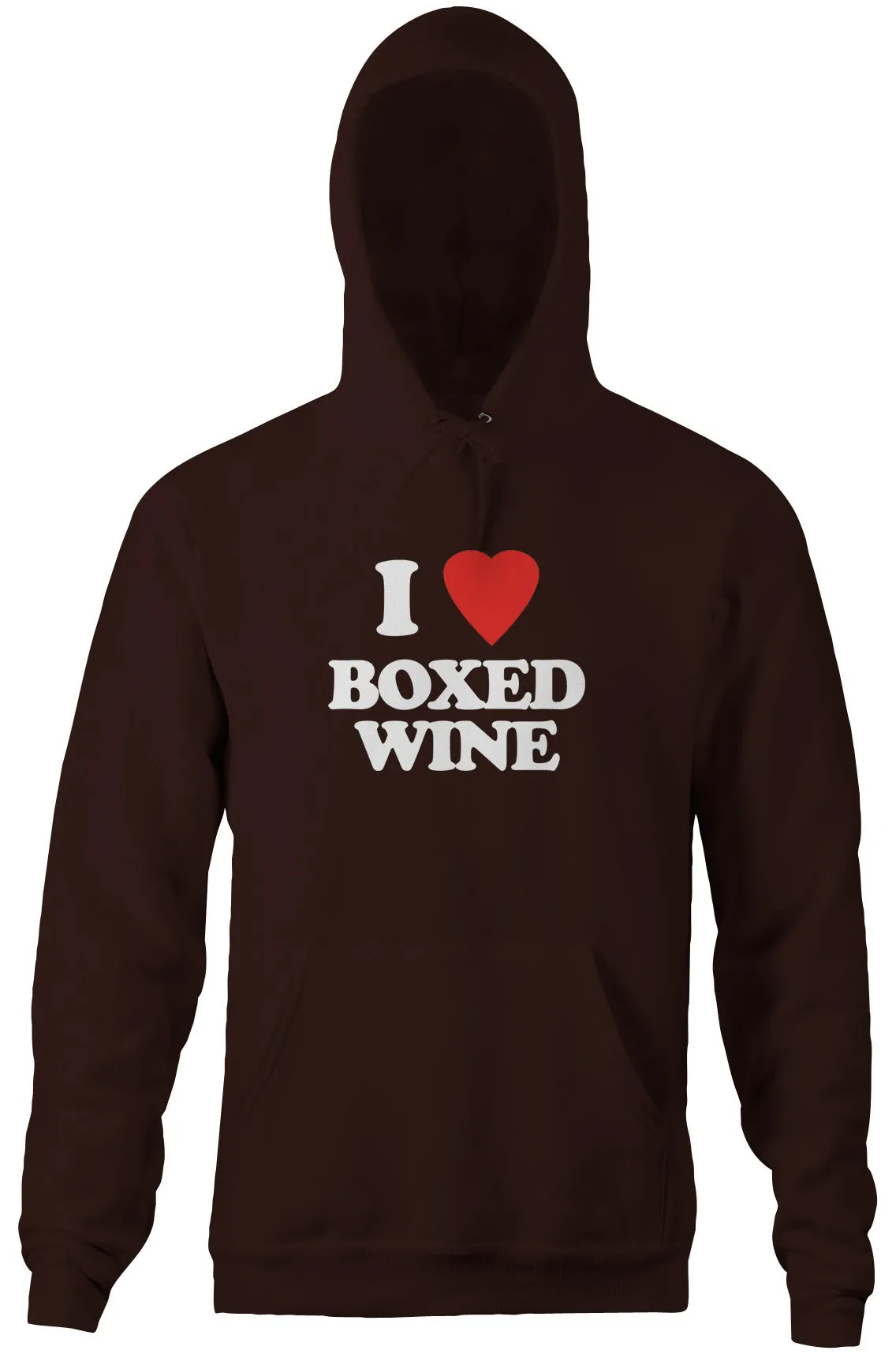 I Love Boxed Wine Hoodie