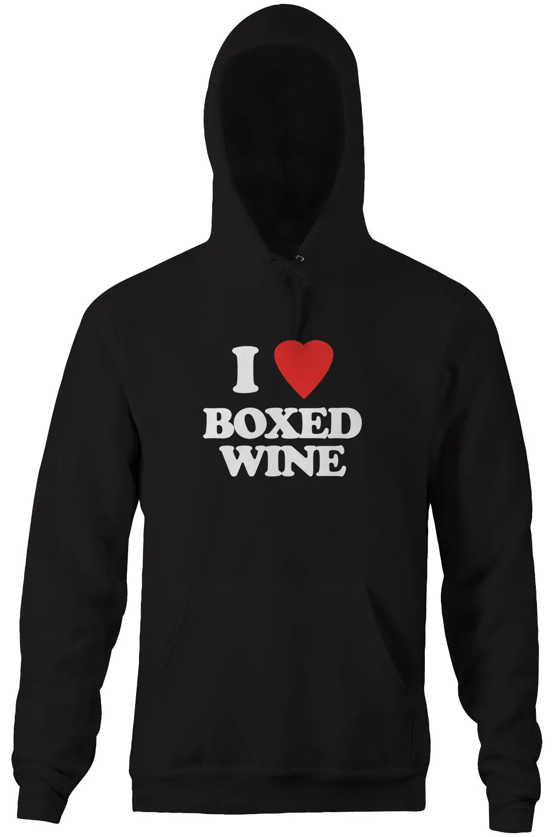 I Love Boxed Wine Hoodie