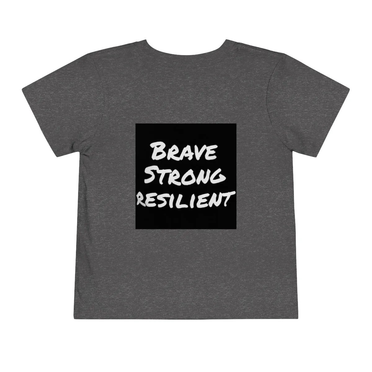 IIH Warrior - Brave -Strong -Resilient -Toddler Short Sleeve Tee