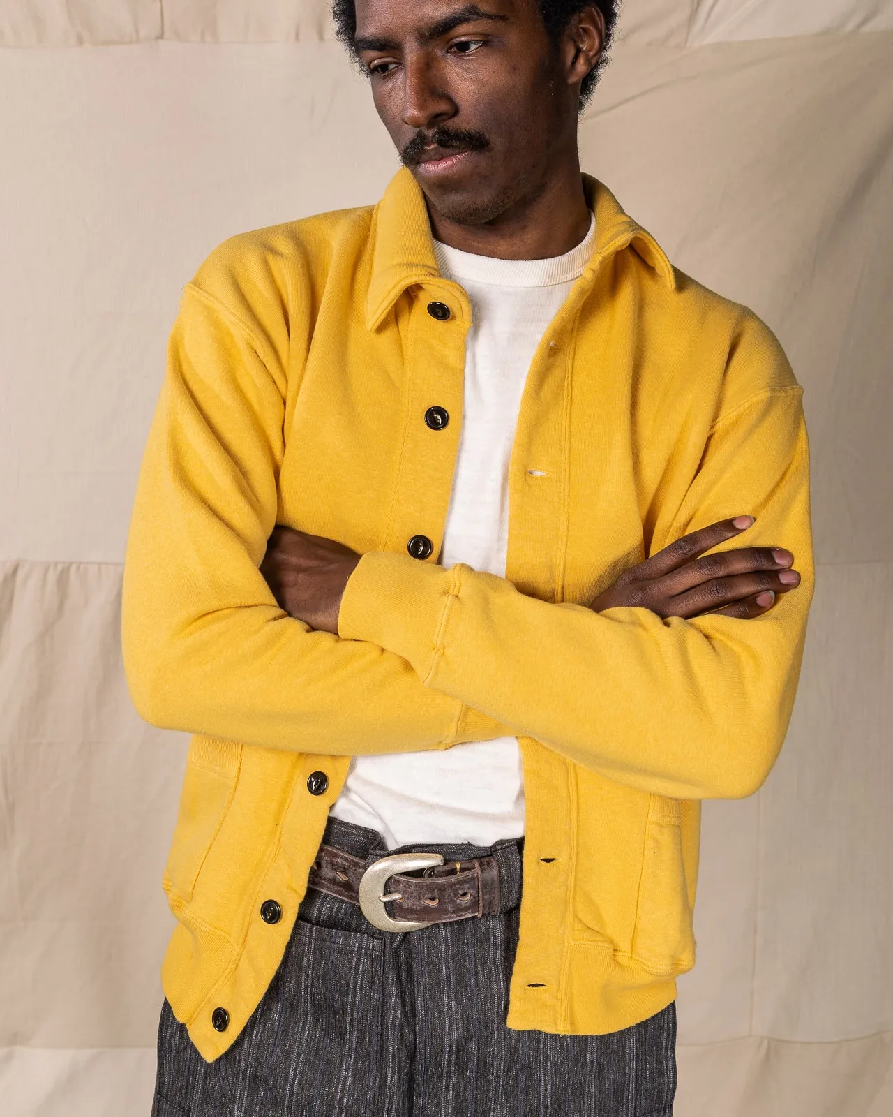 Loopwheel Sweat Jacket - Citrus