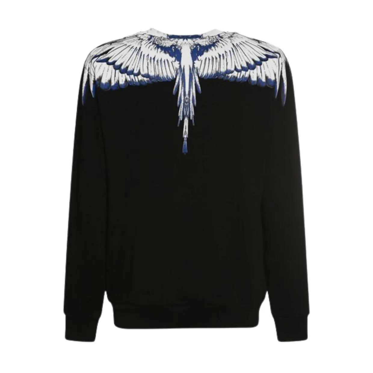 Marcelo Burlon Printed Icon Wings Black Sweatshirt