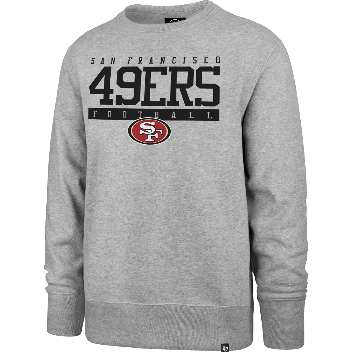 Men's 49ers Sideline Block Headline Crew