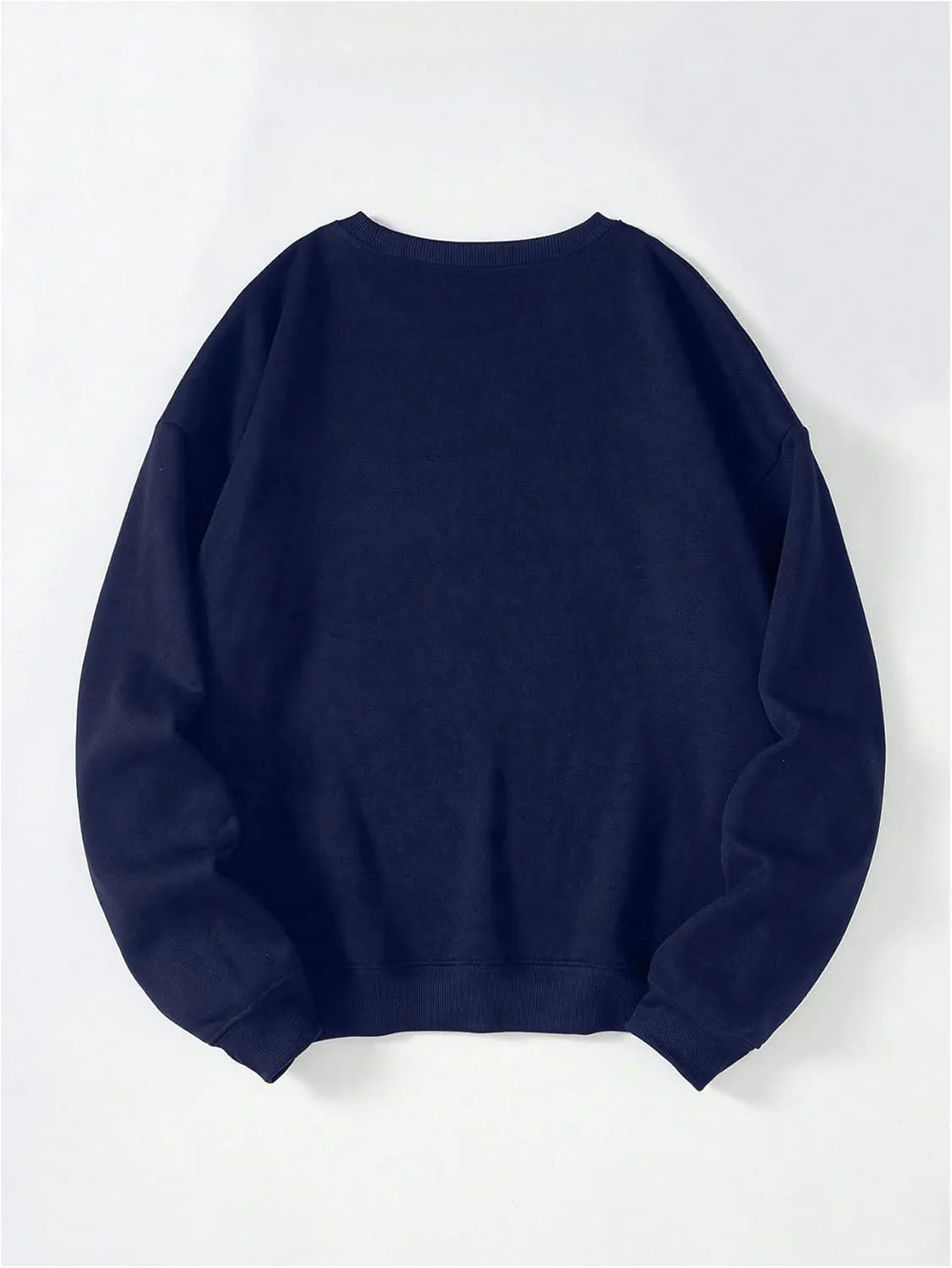Men's Letter Graphic Sweatshirts Long Sleeve Crew Neck Casual Pullover Tops