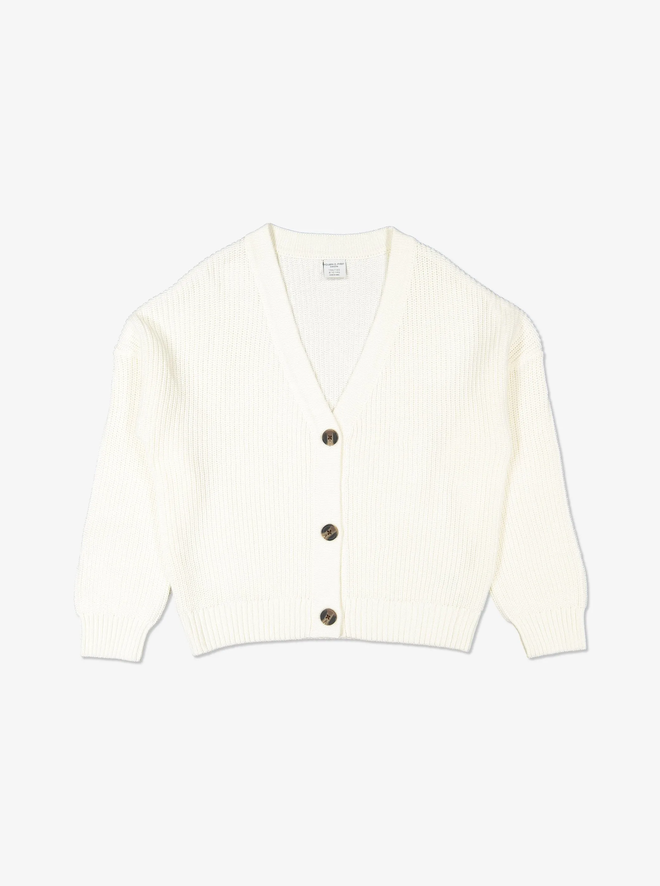 Ribbed Kids Cardigan