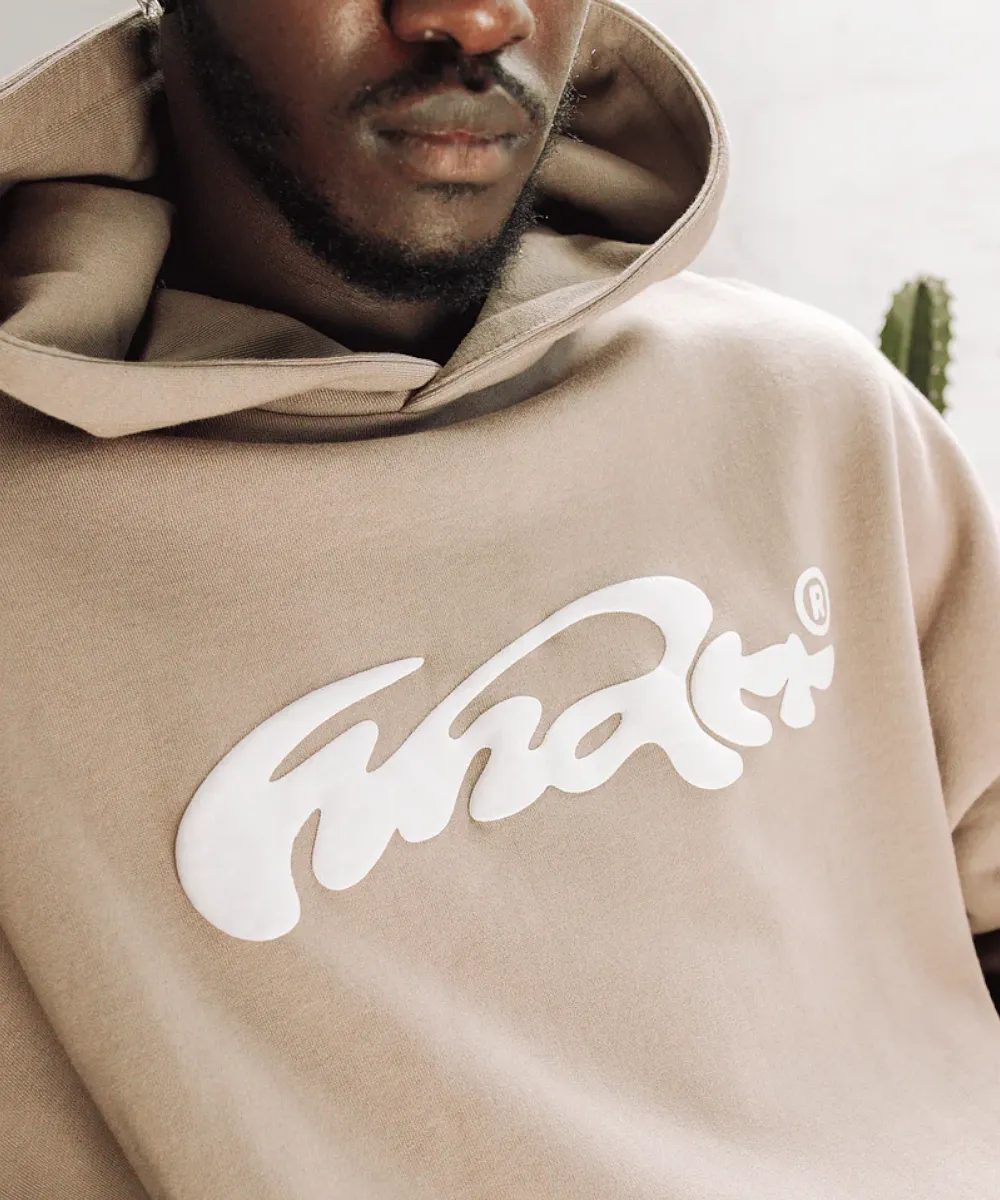 WNDRR Influx Heavy Weight Hood Sweat (Taupe)